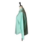 Everlane  Mint Green And White Striped Cotton The Relaxed Oxford Shirt Size 4 NWT Photo 4