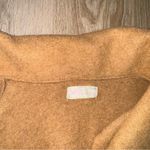 Free People  Tan Short Sleeve Poncho - One Size Photo 1