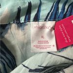 Xhilaration Women’s Short Sleeve Swim Cover Tropical Blue XL NWT Photo 2