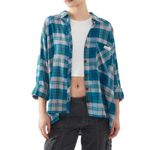 Urban Outfitters  BDG Brendon Plaid Woven Button-Up Shirt M NWT Photo 6
