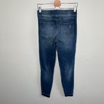 Spanx  Womens Distressed Ankle Skinny Denim Pull On Jeans Size Medium Photo 9