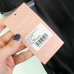 Birdy Grey Birdy‎ Grey Lisa Shiny Satin Midi Slip Dress Black Size S Photo 4