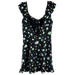 Free People  Like a Lady Fruit Print Mini Dress XS Citrus Blooms Photo 10