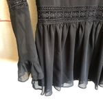 Tularosa Berkley black crochet mini dress Photo 5