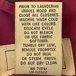 L.L.Bean raspberry pink with grey trim Thinsulate Quilted winter coat Small VGUC Photo 11