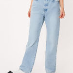 Nasty Gal  Give it‎ to 'em Straight High Waisted Button Fly Jeans Size 2 Photo 0