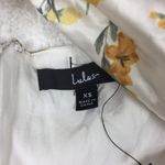 Lulus Unforgettable Moments Ivory Floral Cutout Halter Midi Dress XS Cocktail Photo 5