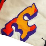 Tory Burch lucky charm motif printed wrap scarf Photo 6