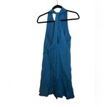 Arket Teal Blue Halter Trapeze Dress Size XS Photo 1