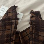 Cupshe NWT  Brown Plaid Mini Dress Photo 1