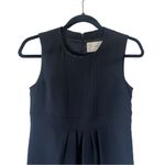 Burberry London Black Pleated Sheath Dress US4 Photo 3