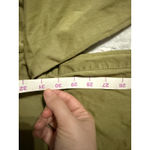 ZARA Women Cargo Pants Size 0 Green High Waisted Y2K Straight Leg Causal Photo 8