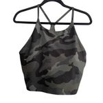 Old Navy Active Camo Tank Top Built-In Bra Athletic Top Size L Grunge Indie Gym Photo 0