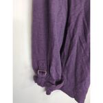 Chico's  The Ultimate Tee Purple Cotton Blend Casual Basic Everyday LARGE Photo 1