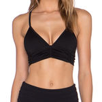 Body Language Black Onyx Scrunchy Sports Bra S Photo 0