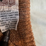 VTG 70s Women’s Sz: S The Silk Workshop Open Side Tan Pullover Cable Knit Vest. Photo 7