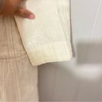 Eileen Fisher Beige Ramie Button Down Long Sleeve Blazer Size S Photo 7