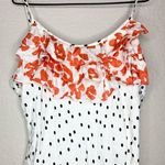 Target Rixo x Polka Dot Ruffle Silky Slip Dress Size M Photo 7