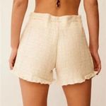 NWT Savannah Morrow Zamia Short in Ivory Silk Bamboo Size XL Cream Photo 1