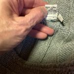 Vintage Gray Cable Knit Sweater Vest Sleeveless Cottagecore Size M Photo 2