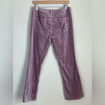 Ann Mashburn  Kick Flare Cropped 5-Pocket Velvet Pants‎ Jeans Size 29 Blush Photo 6