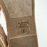 Soda pink tie dye bohemian platform espadrille sandal adjust ankle strap size 8 Photo 6