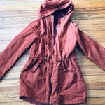 Burnt Orange Coat Size L Photo 0