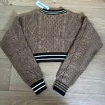 Urban Outfitters brand new outfitter vintage cardigan sweater brown xs with tags  Photo 1