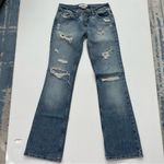 Armani Exchange Women’s Distressed Bootcut Jeans Size 2 R Photo 5