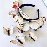 Butterfly Headband Set/Festival Crown & Clips Photo 6