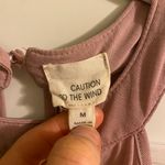 Caution to the Wind Light Purple Halter Tank Top Photo 5