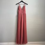 Lulus NEW Lulu’s Depths of My Love Terracotta Maxi Dress Small Photo 4
