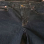 Lucky Brand Frayed Ankle Dark Wash Jeans Size 6 Photo 6