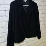 Pendleton VTG  Pea Coat Black 100% Wool Women's Size XL Classic Business Attire Photo 6