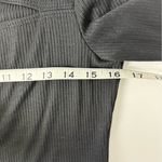 EXPRESS  Ribbed Black Cutout Long Sleeve Bodysuit Size Large Photo 5