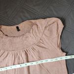 Elie Tahari Silk Cashmere Knit Small Petite Mauve Pink Ruched Blouse Soft Luxury Photo 5