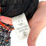 IRO  Tulcie Mini Skirt Animal Printed Ruffle 40 US 8‎ Photo 5