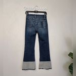 frame denim  Le Crop Mini Boot Reverse Overlock Cuff Photo 6