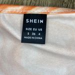SheIn Womens NWT Orange Marble Print Cami - S Photo 5