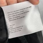 Boutique Ashley B Leather Shearling Wool Zipper Cowl Moto Biker Coat Jacket Black S $1795 Photo 12