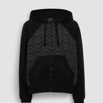 Coach women's  Signature Full Zip Hoodie XL Photo 1