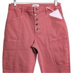 Pistola Canyon Rose High Rise Button Fly Patch Pocket Straight Leg Pants Size 30 Photo 1