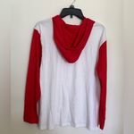 NHL CHICAGO BLACKHAWKS Red and White hooded T Photo 4