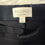 Pilcro  Pull-On Black Jeans Size 26 Wide Leg High Rise 32” Inseam Photo 4