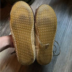 Embroidered Fairy Beaded Lace Up Brown Ballet Flats Boho Whimsical Earthy Y2K Brown Size undefined Photo 4