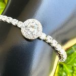 Anne Klein faux diamond slider bracelet Photo 0