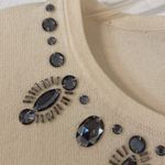 Antonio Melani  Short Sleeve Shirt size M length 23” bust 34” color Ivory Photo 5