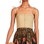 Ulla Johnson NWT ‎ Quinn Top in Dune sz 10 Photo 0