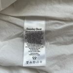 Like New Aritzia Sunday Best Martine Poplin Mini Dress in White Women’s Large Photo 9