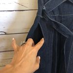 KitKit Dodge denim high waisted belted pleat‎ skirt Blue Photo 2